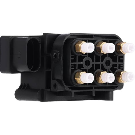 Bloc de vannes de suspension pneumatique, électrovanne, unité de commande de suspension pneumatique compatible avec Audi A6 C5 4B, C6 4F, A8 D3 4E, Allroad C5, références : 4F0616013, 4Z7616007 et 4Z7
