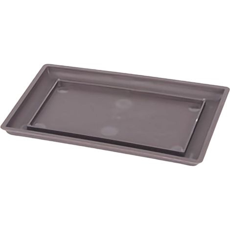 Bac En Plastique Imitation Zisha Rectangulaire Épaissi Mat Pour Succulentes Et Graines De Lithops Avec Plateau Optionnel Grand Modèle - KZQ (1/5)