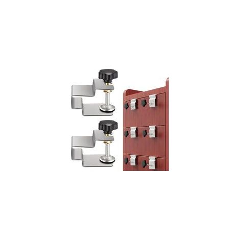Lntyq 2 Stück C-förmige Edelstahlklemmen, Holzklemmen, C-förmige Klemmen zum Schweißen, für Tischlerarbeiten und Heimwerkerprojekte, Klemmbereich 0-41 mm (1/5)