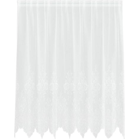 Rideaux avec des rideaux Blanc 500x100cm Polyester CFW98240 (1/5)