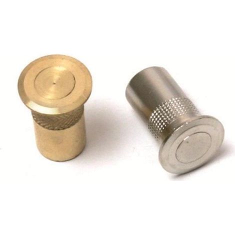 POZZETTO PER ASTA CON MOLLA OTTONE mm. 8