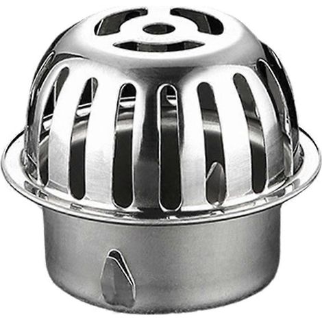 Grille anti-obstruction pour tuyau d'évacuation de toit et de balcon en acier inoxydable 304, A (1/5)