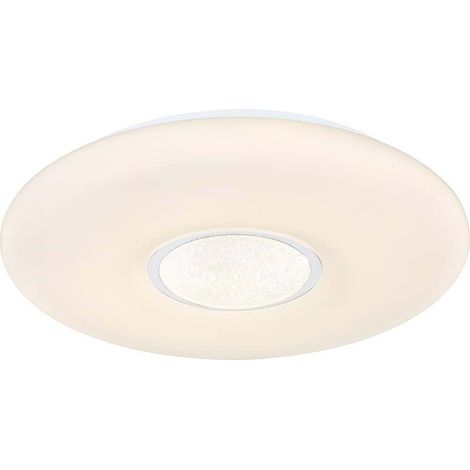 LED Deckenleuchte Night Light Funktion mit RGB Regenbogeneffekt klar weiß opal