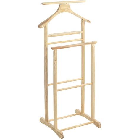 CALICOSY - Valet en bois massif - H102 cm (1/4)