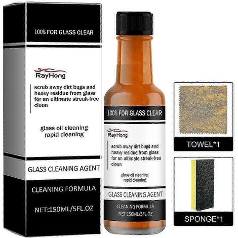 Nettoyant pour vitres de voiture Rayhong, dégraissant pour pare-brise, film dégraissant spécial pour vitres de voiture (1/5)