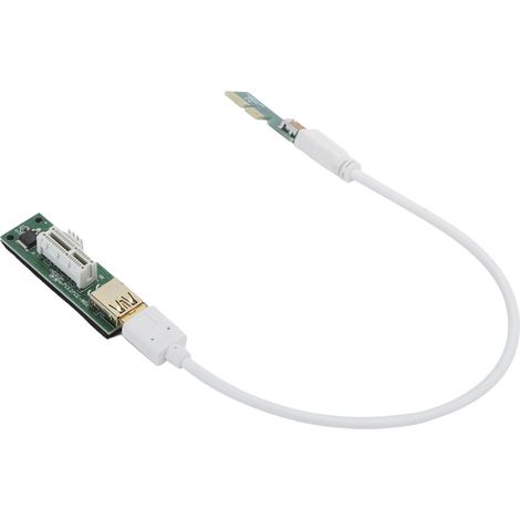 Adattatore PCI Express con staffa, trasferimento dati ad alta velocità fino a 2,5 Gbit/s, supporta bus PCI a 32 bit, adatto per interfacce di macchine per il mining.