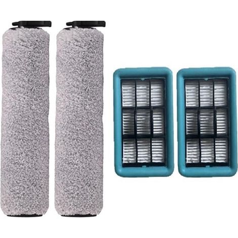 Pour Bissell CrossWave HF2/3845N/3831, Accessoires Remplaçables, Brosse à Rouleau Lavable, Filtre HEPA (1/4)