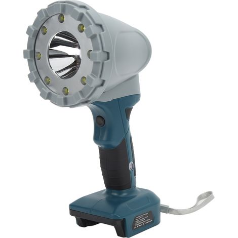 Tragbare, wiederaufladbare Arbeitsleuchte, 3 Beleuchtungsmodi, ABS-Gehäuse, Handlampe für Werkstatt- und Fabrikarbeiten. (1/5)
