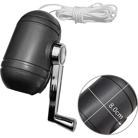 Manico di ricambio per ombrellone da giardino con accessori e corde, meccanismo di inclinazione, manovella, accessori per ombrellone da giardino, feste, balconi (1/4)