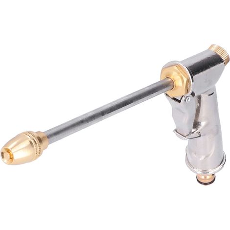 Pistolet de Nettoyage Haute Pression avec Buse Rotative 360° et Jet Réglable