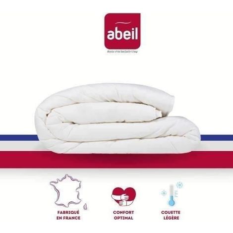 ABEIL Couette NUAGE de DOUCEUR 140x200 cm blanc (1/2)