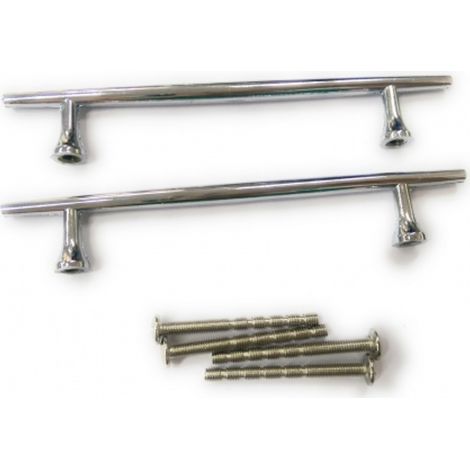 TrAdE Shop Traesio - 4 Maniglie Maniglia 10 Cm Per Mobili E Cassetti In Plastica Universali Porte -