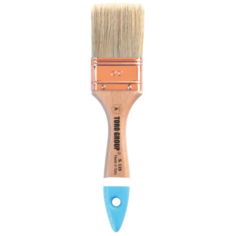 Toro Group Brosse plate S125 manche en bois 30 mm poils blonds