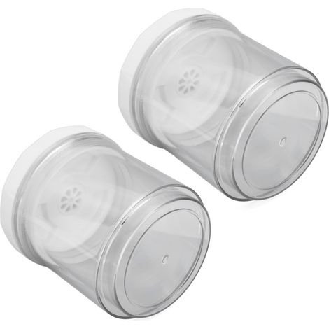 Vakuumpumpe für Vorratsgläser, erweiterbarer Glasbehälter mit Deckel, verstellbare, luftdichte Box für Gewürze und Lebensmittel (1/5)