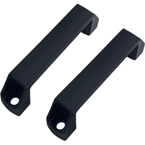2 poignées de meuble et boutons tiroir industriels en plastique (1/5)