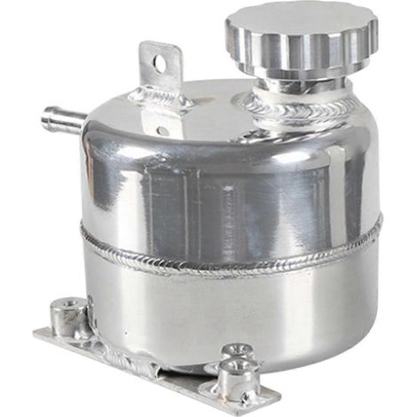 Vase d'expansion pour liquide de refroidissement, en alliage d'aluminium poli, pour Mini Cooper R52 R53 (2002-2008), couleur argent - SFYGV (1/5)
