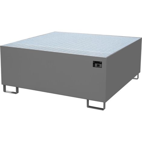 Bauer Südlohn Bac de récupération AW 1000, peint, gris souris (1/2)