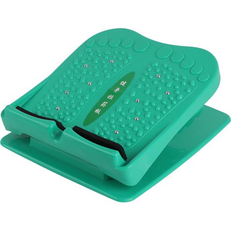 Filiyano-【NX】Planche inclinée de massage pour mollets, cale en ABS, 5 niveaux de réglage, compatible avec une salle de sport à domicile, vert (1/5)