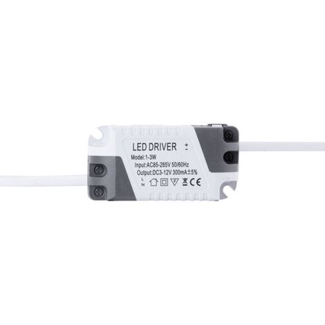 Driver Non Dimable Slimline Downlights 3W