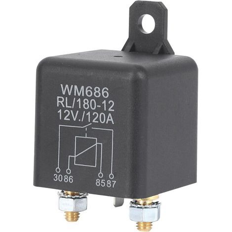 DC-Batterietrennung, maximale Ladung 12V/120A für Pkw und Lkw (12V 120A) (1/5)