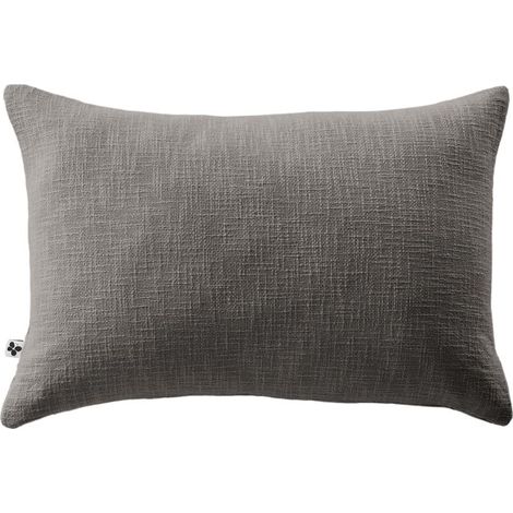 Coussin déhoussable "Sixtine" 40 x 60 cm L'effet Papillon - Sixtine Ardoise - (1/2)