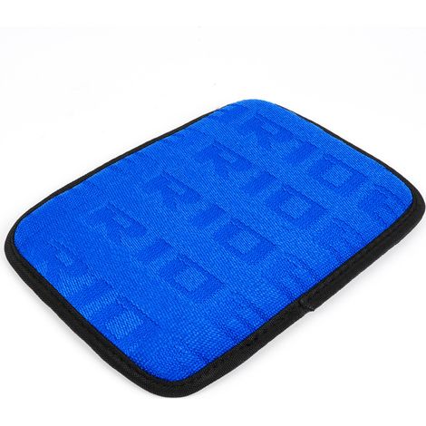 Car armrest box mat, center armrest box heightening pad, BRIDE car interior armrest mat, foam cushion - blue (1/4)