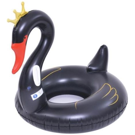 Ciambella Gonfiabile cigno nero