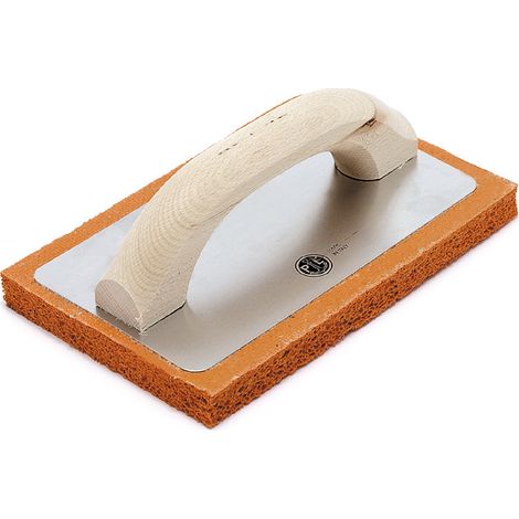 Ancora FRATTAZZO PER INTONACI GOMMA ARANCIONE Grana grossa art. 820 cm. 24x10