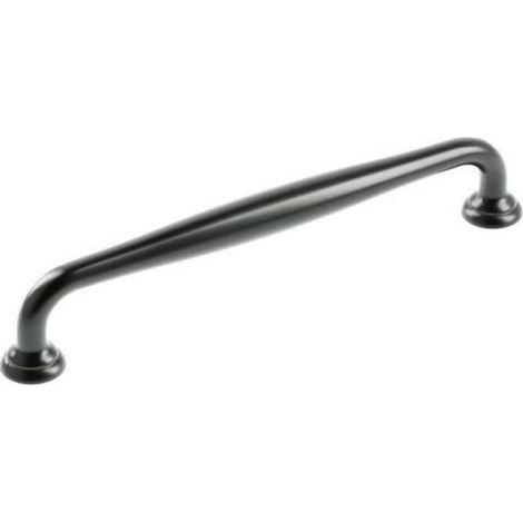 Schwarzer GTV STILO Möbelgriff 160 mm UZ-STILO-160-20M