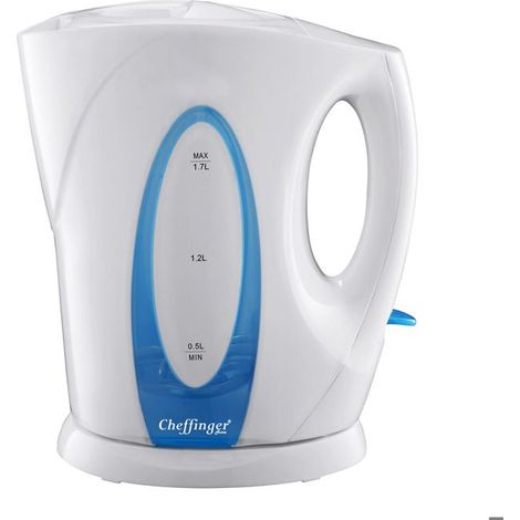 Bouilloire Électrique - CHEFFINGER - Cheffinger - 1,7L - Sans Fil - Verrouillage Sécurisé