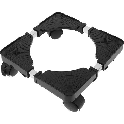 Support Réglable pour Pot de Fleurs avec Roulettes Plateau Roulant Antidérapant Base Mobile Multi-usages pour Plantes et Équipements Lourds Intérieur et Extérieur (1/5)