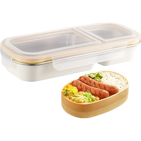 Stainless Steel Lunch Box, Leakproof Snack Storage