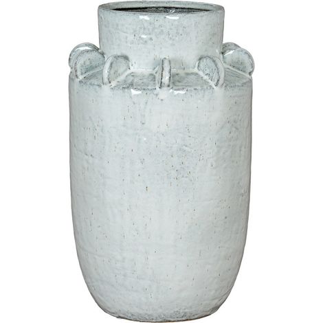 Dara Large Hydria Vase - Ceramic - L24 x W24 x H41 cm - White