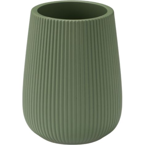 Tazza da bagno a coste verdi (1/5)
