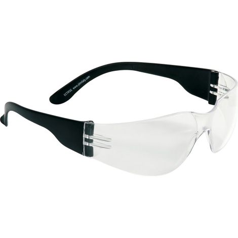 Lunettes de sécurité EAGLE avec verres transparents et monture enveloppante légère (1/2)