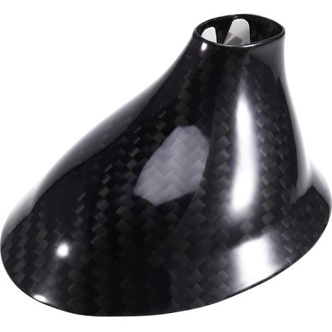 Cache-antenne aileron de requin en fibre de carbone véritable rigide pour Fiat 500 Abarth 595 (à partir de 2012) (1/5)