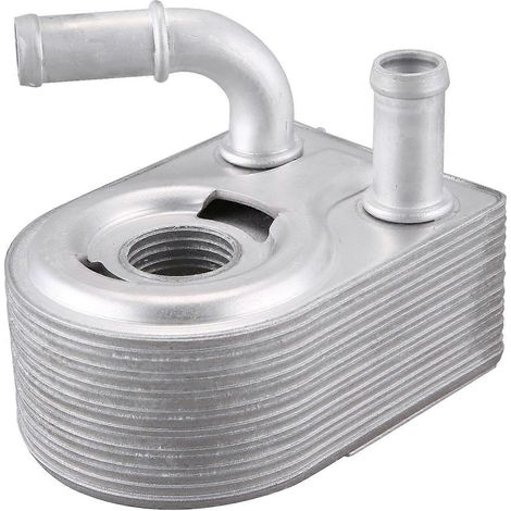 Refroidisseur d'huile moteur en aluminium 7S7G6B856CA compatible avec Ford (1/5)
