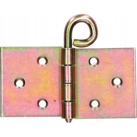 Cerniera a cinghia 100x50, staccabile, zincata gialla