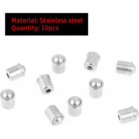 Kit d'outils comprenant 10 poussoirs à bille à ressort en acier inoxydable 304 (6 x 7 mm) (1/5)