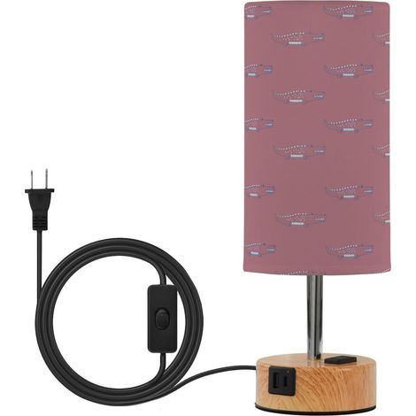 JUNZAN Lampe de table ferme en forme crocodiles rouges avec (1/5)