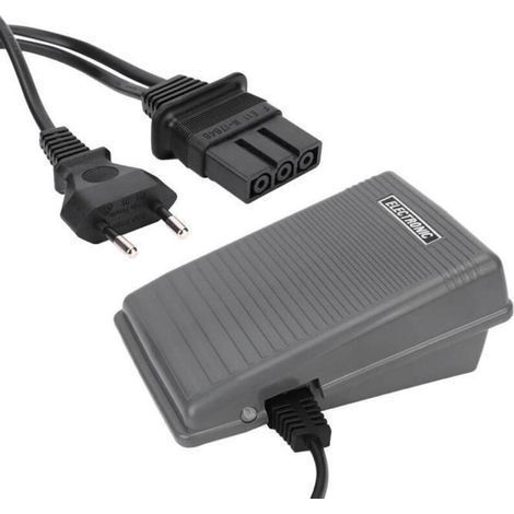 Coppia di interruttori a pedale - Brother - Macchina da cucire - 220-240V - Antiscivolo - Ignifughi (1/5)