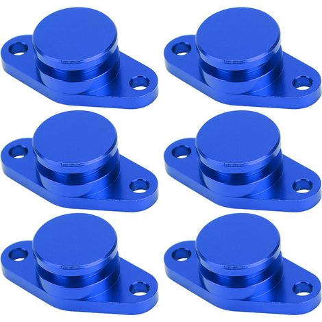 Bouchons d'obturation 6x22mm pour suppression volets d'admission M57/M57D25 avec joints toriques en caoutchouc (Bleu) (1/3)