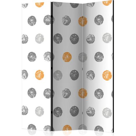 Paravent 3 Volets "Round Stamps" 135x172cm (1/2)