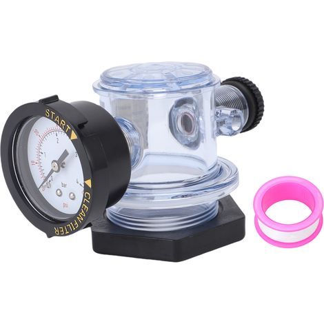 Kit de filtration pour piscine DaBiao - Vanne de purge d'air pour filtre de spa - Vanne de purge d'air manuelle - Compatible avec les modèles Poseidon II, Poseidon 100C et TR140C (1/4)