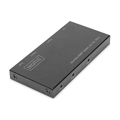 digitus DS-45322 repartidor HDMI negro Ultra Slim (1/5)