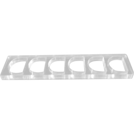 Présentoir à macarons de 22 cm, porte-biscuits, présentoir rectangulaire pour desserts, présentoir à cupcakes pour mariage, pain, (1/5)