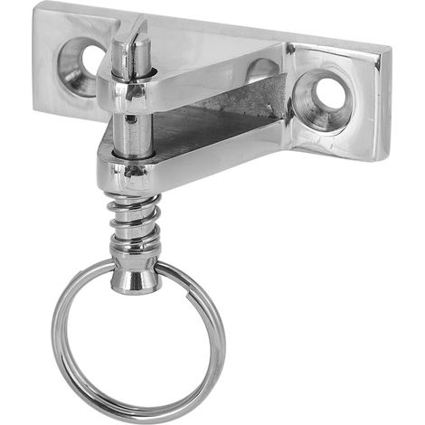 Charnière de pont 90° acier inox 316 pour taud de soleil bateau, quincaillerie marine amovible (1/5)