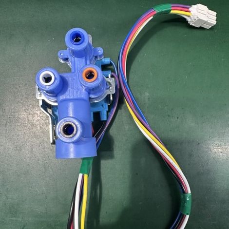 Électrovanne d'arrivée d'air pour réfrigérateur, universelle, trois tensions, double tête, accessoires universels en option 17431000041012