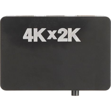 Commutateur 3 entrées 1 sortie, compatible HDMI, répartiteur de signal vidéo HD 2K x 4K avec télécommande (1/5)