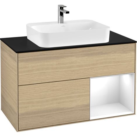 Villeroy & Boch G372GFPC Meuble sous-lavabo Finion G37 (1/2)